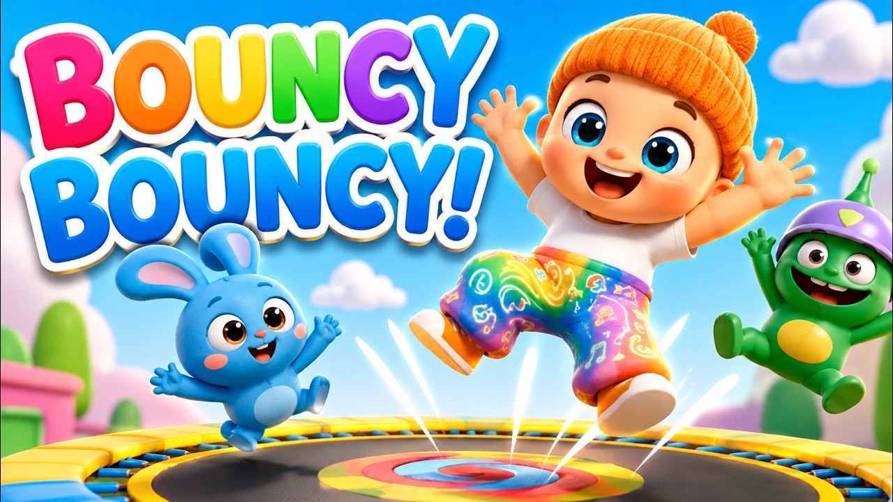 🥇 Bouncy Bouncy! The Bounciest Song Ever! | Kids Action Song - YouTube