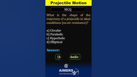 Projectile Motion | Trajectory | #NEET #JEE #MDCAT #Physics #MCQs