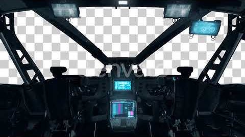 Hyperspace Cockpit with Alpha (HD) | Motion Graphics - Envato elements