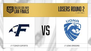 UONA Dragons vs Fisher Esports | CCL 2023 LAN Finals | Losers Round 2