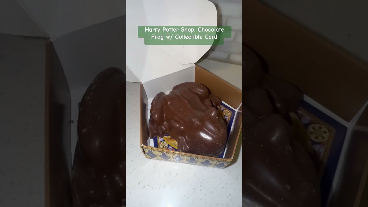 Harry Potter Shop Chocolate Frog W Collectible Unboxing Harrypotter Hogwarts Harrypottershop