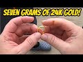 Beach Metal Detecting After Huge Storm - 24K Gold Ring Found