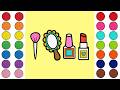💄💕 Mom Shows Child How to Create a Cute Makeup Set with Sand Art 🎨✨