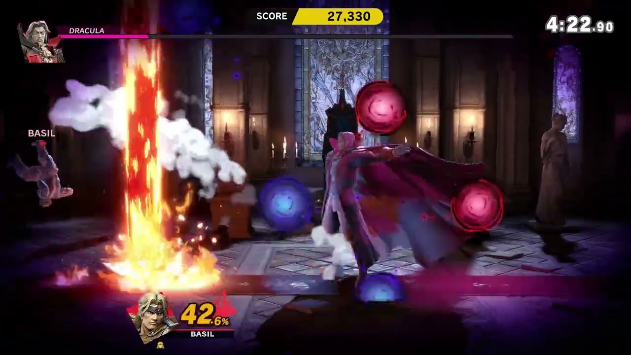 Super Smash Bros Ultimate (NS) Classic Mode Boss - Dracula (Simon)