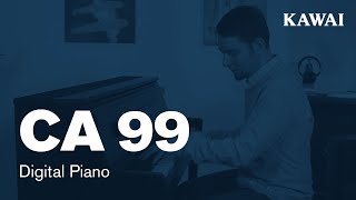Kawai CA-99W Home Piano Satin White video