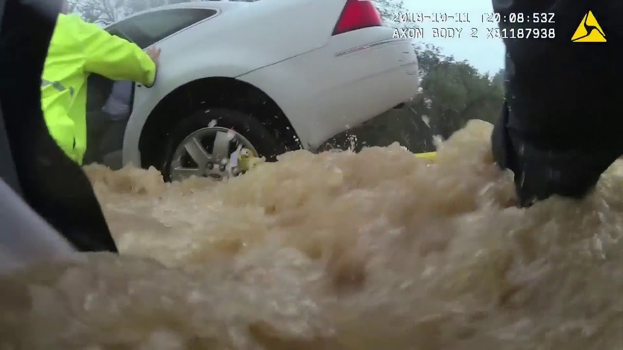 One year after Michael: water rescue body cam footage