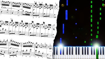 J.S. Bach - Prelude and Fugue No. 3 in C-Sharp Major - Piano Tutorial