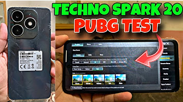 TECNO SPARK 20 PUBG TEST IN 2025 | PUBG GRAPHIC TEST BATTRY TEST GYRO TEST | Buy or NOT
