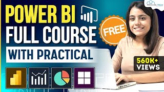 Power BI Full Course for FREE with Practical Projects [3 Hours] | Power BI Tutorial 2024 🔥🤩 screenshot 4