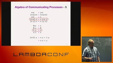 LambdaConf 2015 - Reactive Programming with Algebra   André van Delft