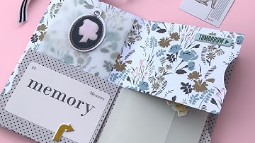 One Page Wonder 12x12 Paper Christmas in July 🎄Junk Journal Tutorials