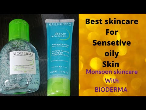 BIODERMA sebium H2O micellerwater| Sebium gel moussant | Skincare for oily and sensitive skin