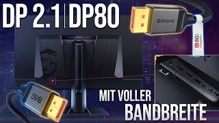 Is your monitor REALLY running at full bandwidth ⚠️ DisplayPort 2.1 & DP80 UHBR20 tested!