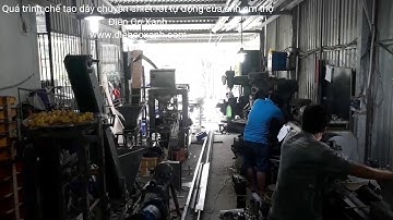 Điện cơ Xanh chế tạo dây chuyền chiết rót theo yêu cầu, 0984467870