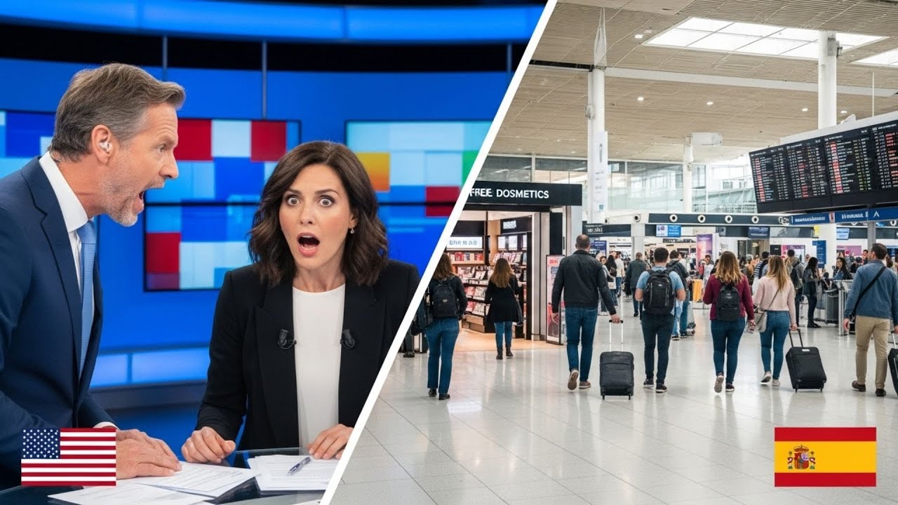 Increíbles españoles Empresario de EE UU queda sin palabras por un gesto en Barajas