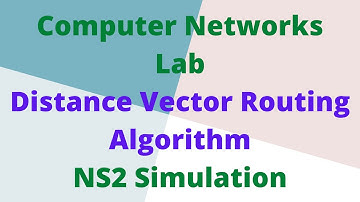 Distance Vector Routing Algorithm