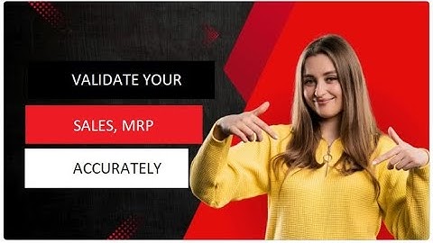 Get Validate your sale price, mrp with Busy Customization