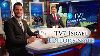 TV7 Israel Editor’s Note – Open your maps to better understand the news