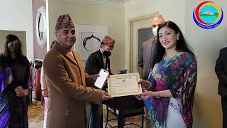 Crown Princess Himani Shah Traveling To New York From Washington D.c. On Jan 25Th, 2022