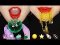 FROZEN WAX CANDY ASMR JELLY ASMR EMOJI FOOD ASMR 🌕