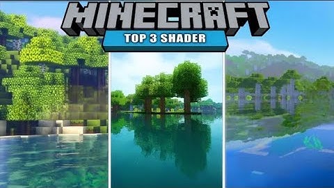 Top 3 Shader For Minecraft PE 1.19 ( Render Dragon Support )