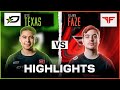 OpTic Texas vs Atlanta FaZe HIGHLIGHTS | CDL Major I Qualifiers
