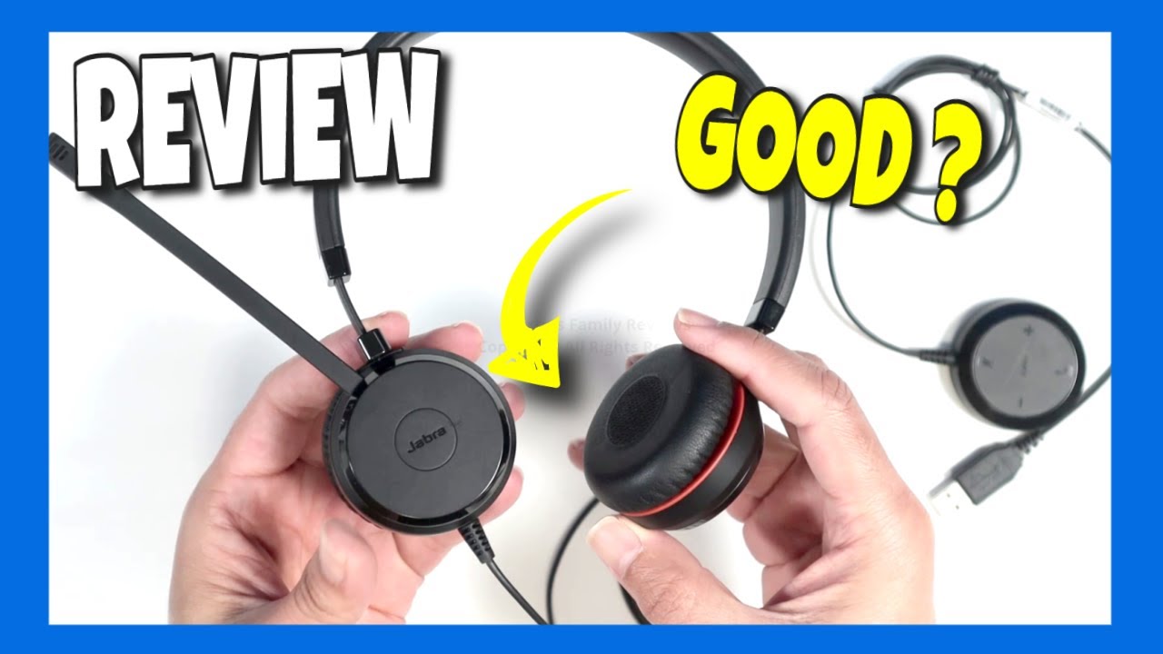 Jabra Headset Evolve 30 II Review YouTube