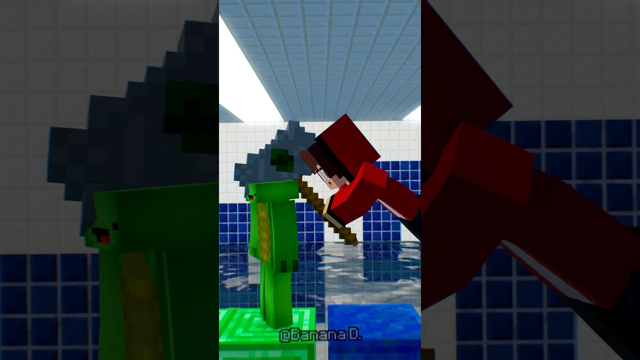 JJ sister team king china ding ding ding in backroom water park but Drop down the Water