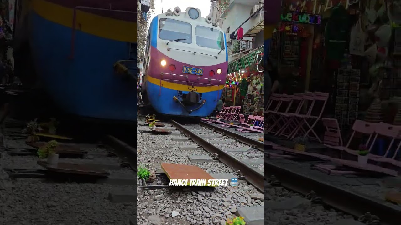 Hanoi Train Street.