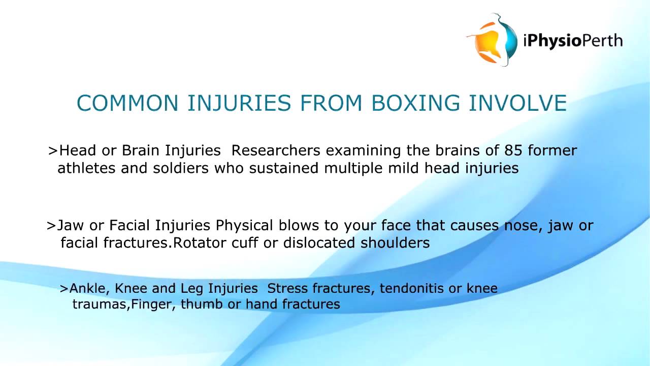 Small Boxing Injuries Call (08) 9444 8729 Perth Sports Physiotherapy for Common Boxing ...