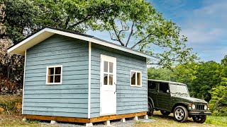 [Super double speed] An amateur tried to make a tiny house with DIY
