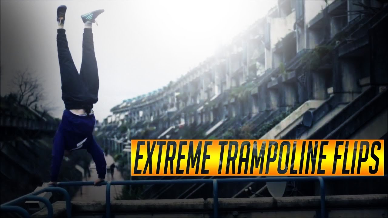 Extreme trampoline tricks at Spot of Tallinn YouTube