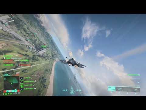 Bf 2042: Flawless MVP Attack Jet SU-57 gameplay on Orbital 45 Kills and Assist PS5 High Quality