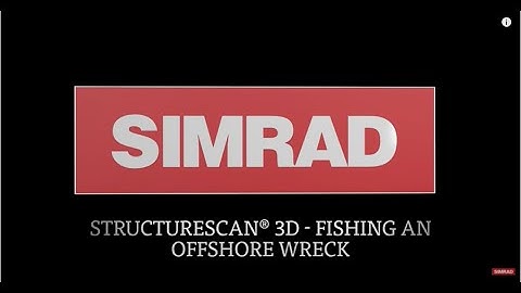 Simrad StructureScan 3D | How to Fish a Wreck