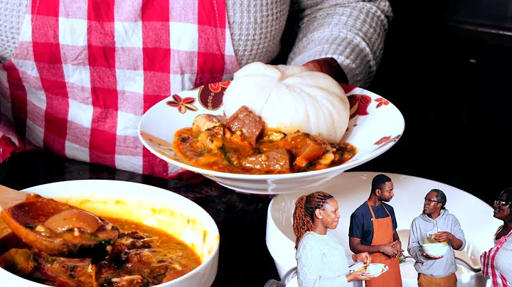 Authentic Banku and Okro Stew Ghana/The Cook Menu Show