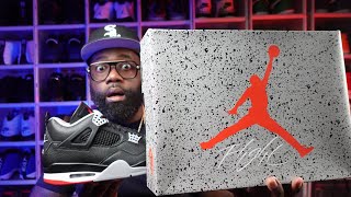 Eary Look At The Air Jordan 4 Bred Reimagined 2024