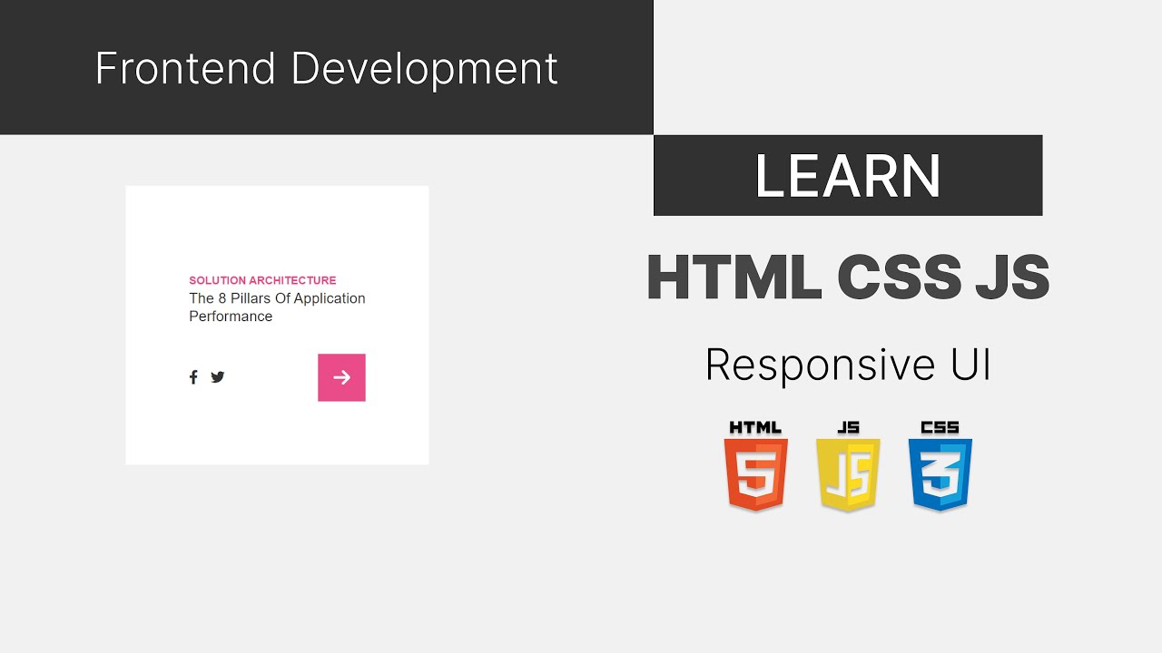 Html Tutorial For Beginners | HTML CSS | HTML Card | HTML Tutorial ...