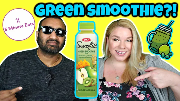 OKF Smoothie Green Smoothie Drink Review