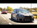 Evo x and lancer ralliart meet  cruise