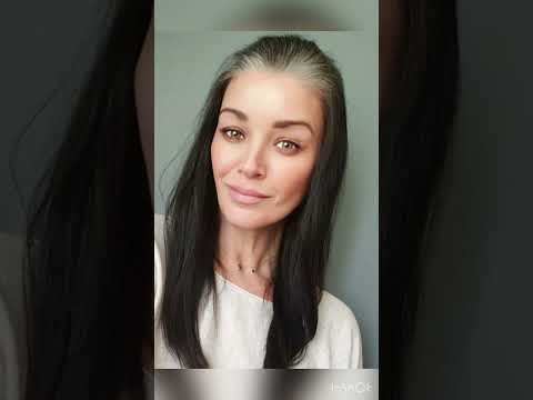 Watch Grey Hair Transition Stories at @sparklingsilvers  #greyhairtransition #greyhair