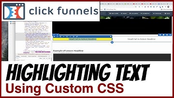 Highlight Only Certain Words in a Text Headline to give it a Background Color or Image - CFDS-47
