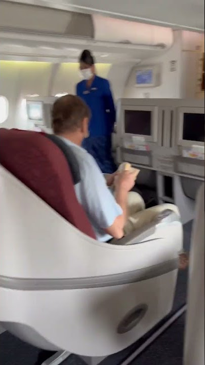 Business Class cabin Garuda Indonesia