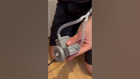 3D printed V2 air engine (first run)