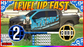 *SOLO* INSANE THIS IS NOW THE FASTEST WAY TO LEVEL UP IN GTA 5 ONLINE (LEVEL IN A DAY) RP METHOD