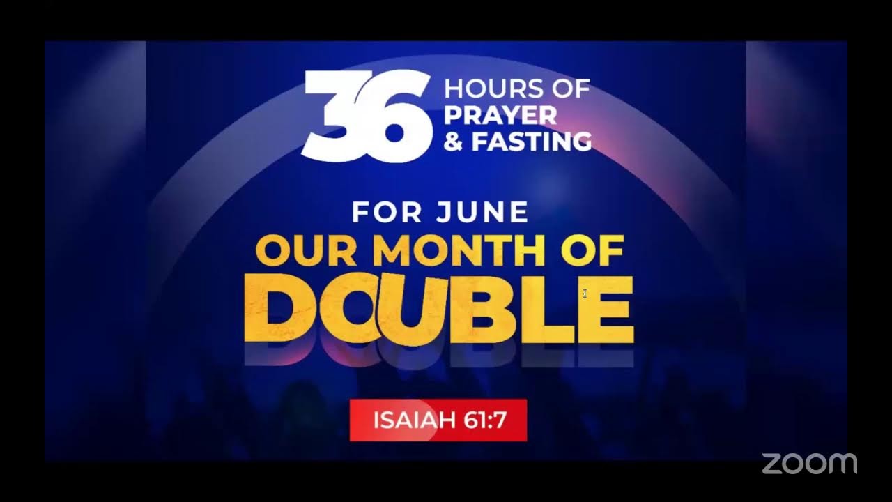 June Fast Month MONTH OF DOUBLE 》36hr Prayer & fasting for June - YouTube