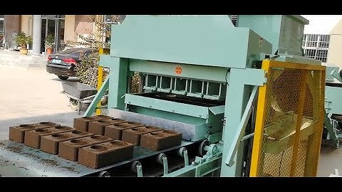 SYN5-5 automatic hydraulic soil clay interlocking lego brick making machine