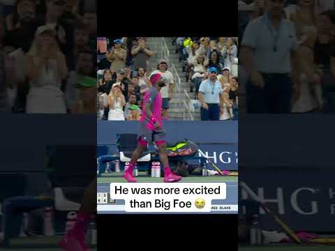Wait for it 😂 #USOpen