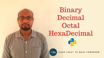 #14 Python Tutorial for Beginners | Number System Conversion in Python | #numberconversioninpython