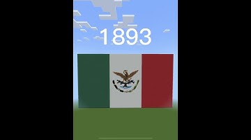 Timeline of mexico flag #minecraft #minecraftmeme #recommended #shorts