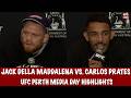 UFC Perth: Jack Della Maddalena vs. Carlos Prates Media Day Highlights